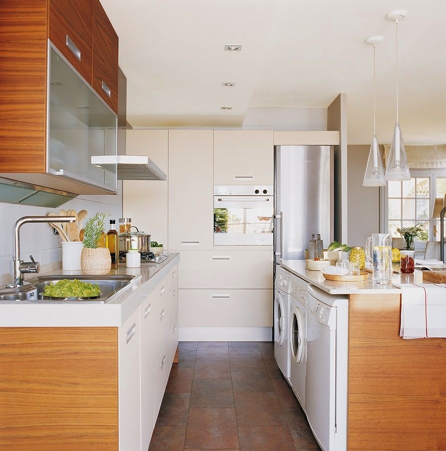 Foto: Cocina con Muebles Blancos #126186 - Habitissimo