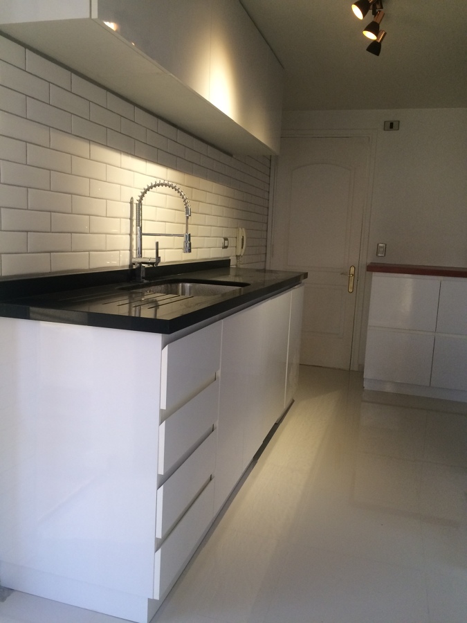 Cocina cubierta silestone