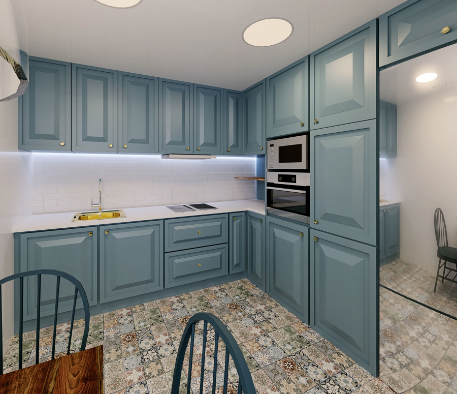 Cocina para huespédes
