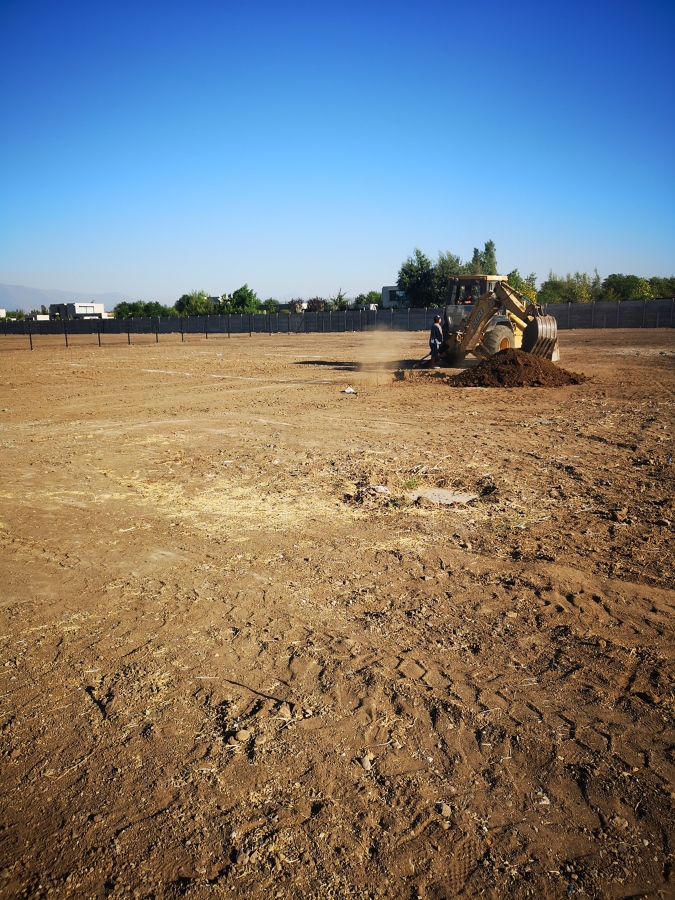 Comenzando excavación