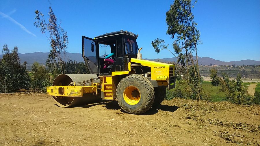 Compactado de terrazas