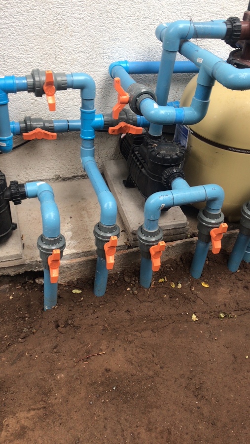 CONECCIONES DE COMANDO PARA PISCINA Y JACUZZI