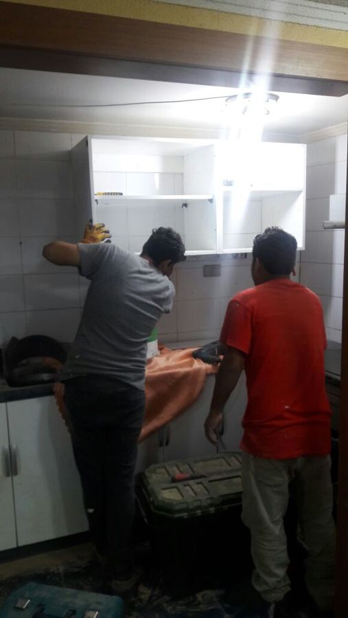 Confección e instalación de muebles de cocina  a pedido