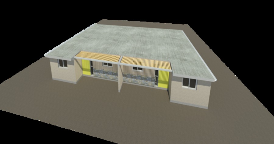 Conjunto Habitacional 34 Viviendas Sociales Inti Phaxi II, Poconchile, Arica-Chile.