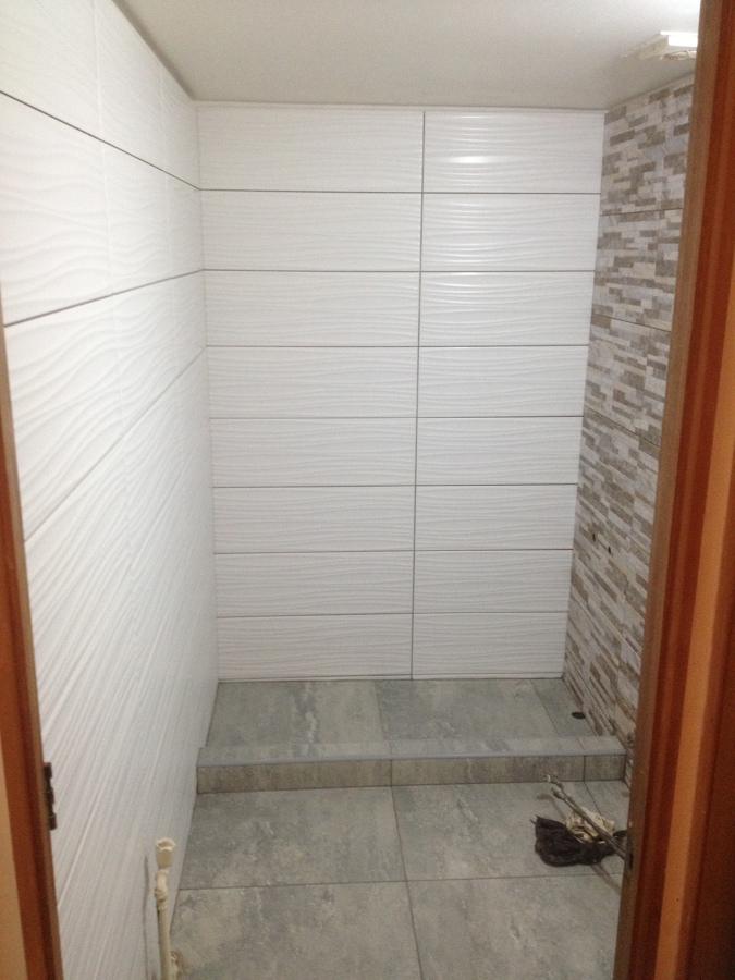 construccion baño principal