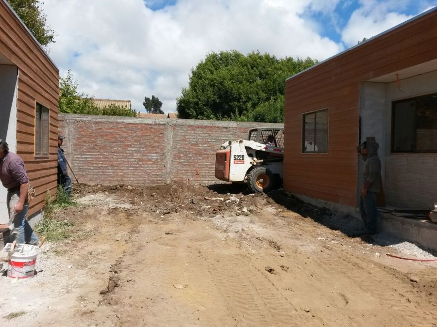 construcción de casas