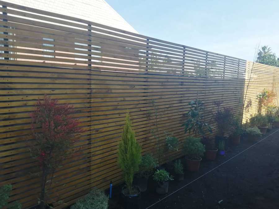 CONSTRUCCION DE LOGIA - CIELO AMERICANO - QUIEBRAVISTA DE MADERA