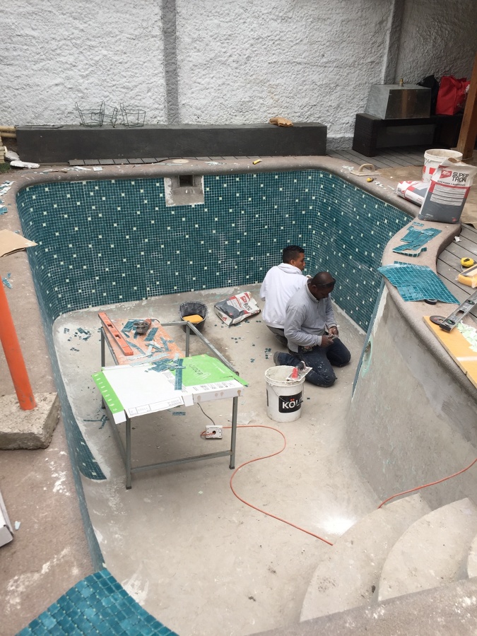Construccion de Quincho Vintage. Las Condes 2018