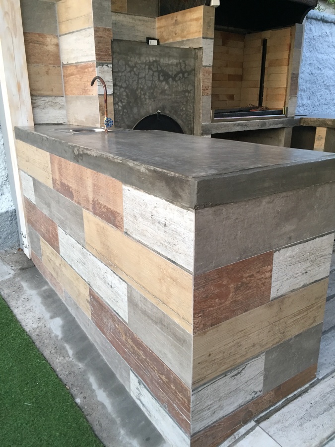 Construccion de Quincho Vintage. Las Condes 2018