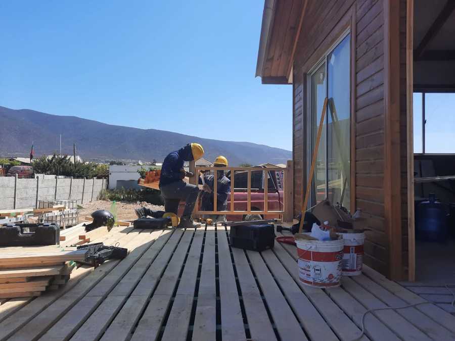 Construcción de Terraza