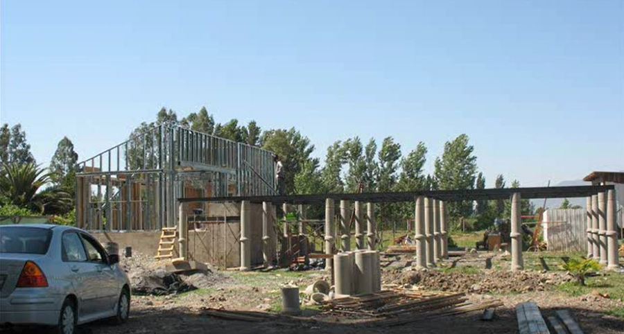 Construcción Estructuración Segundo Nivel