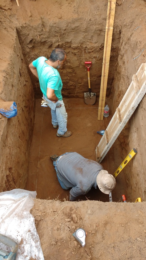 Construcción Fosa séptica