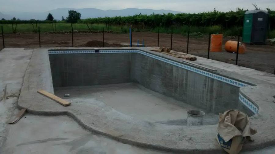 Construcción piscina
