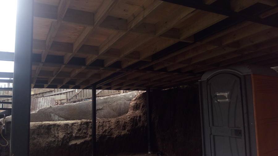 construcción plataforma