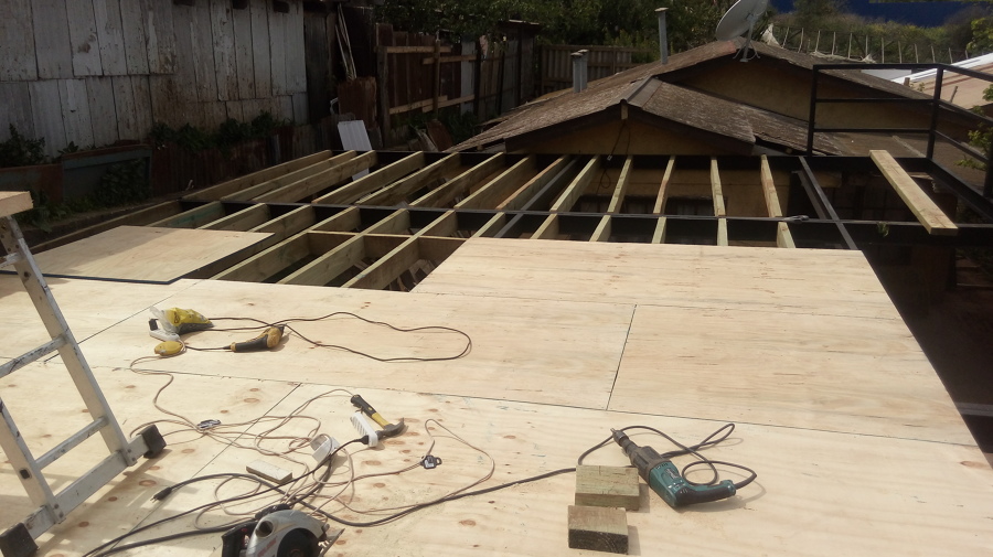 construcción plataforma