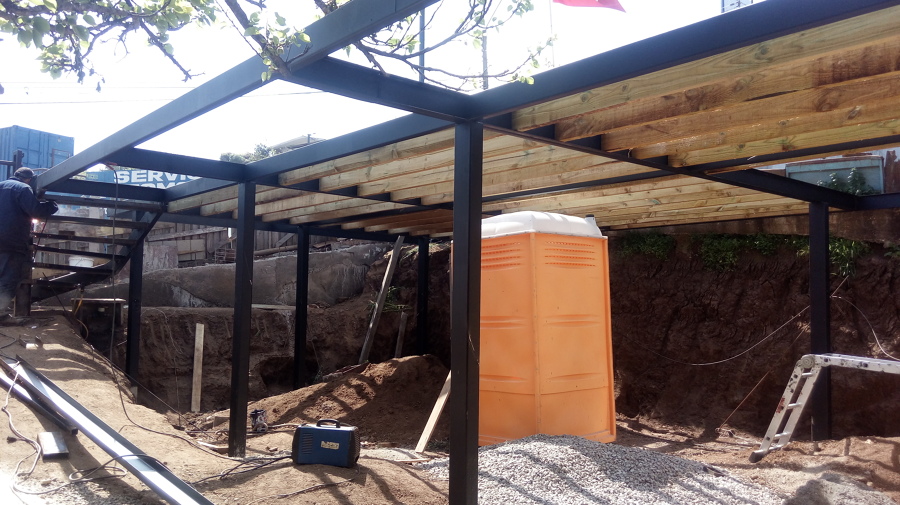 construcción plataforma