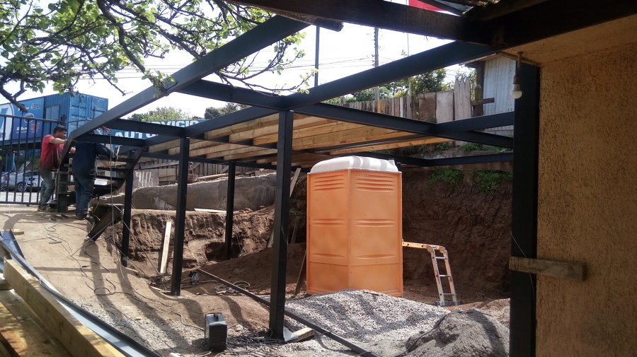 construcción plataforma