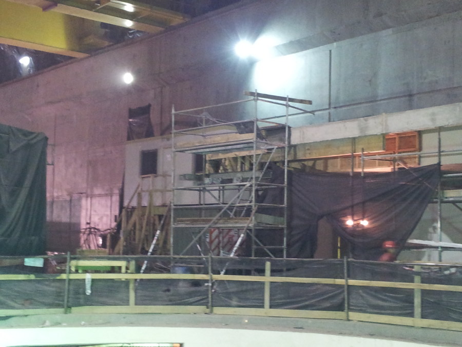 Construcción Sala Comando (Central Hidroeléctrica Angostura)