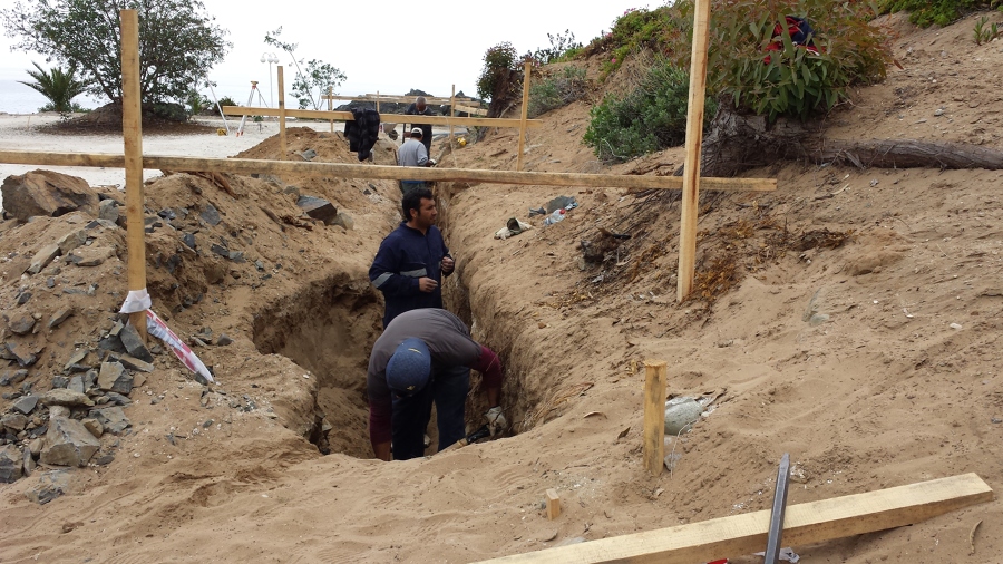Construcción Sistema de Alcantarillado (Tongoy)
