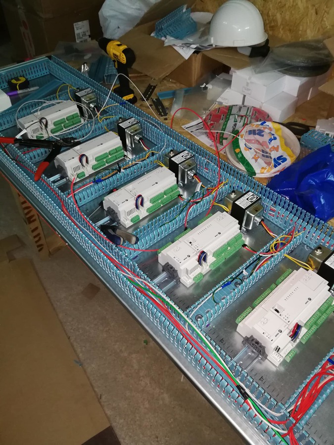 Construccion tablero de control