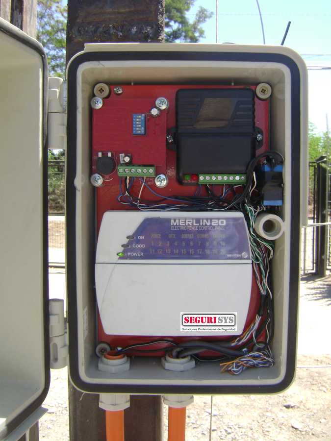 Control centralizado de 4 energizadores