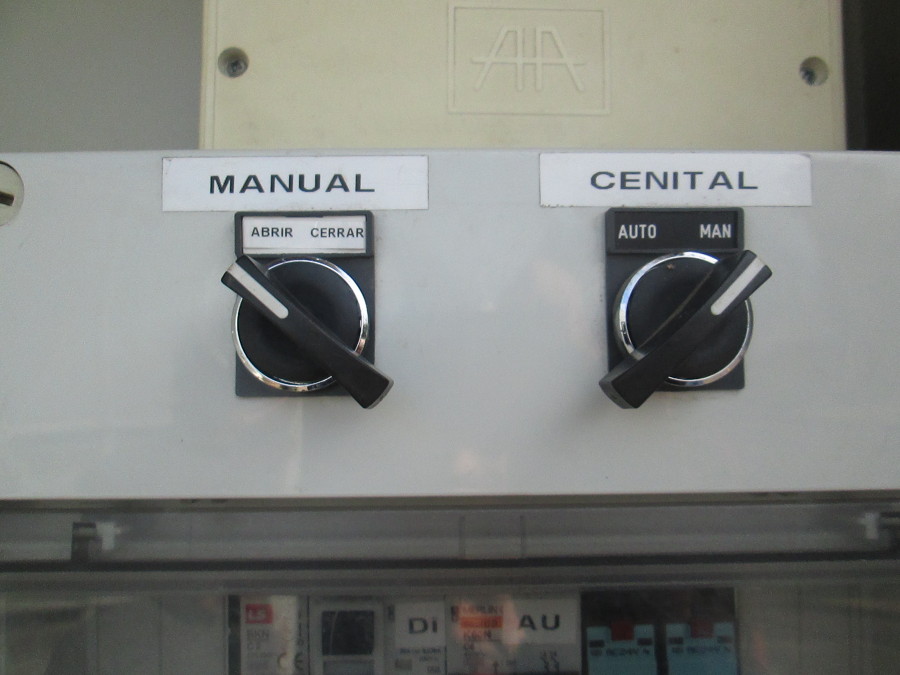 Control manual y automático.