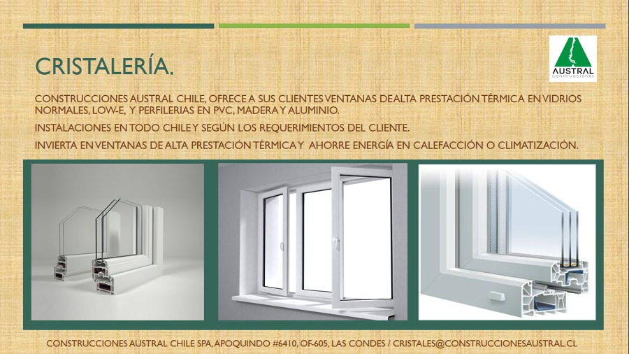 CRISTALERIA Y VENTANALES