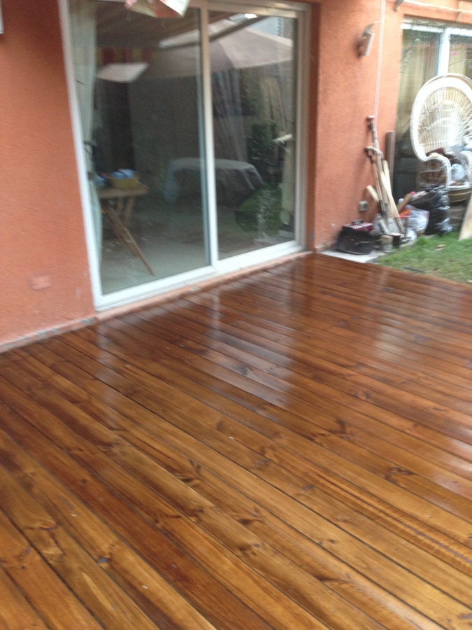 Deck impermeabilizado