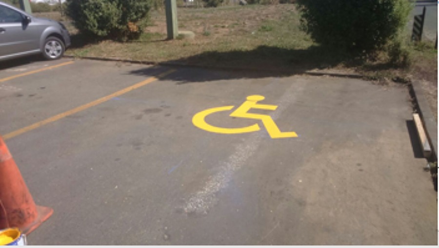 demarcacion acrilica