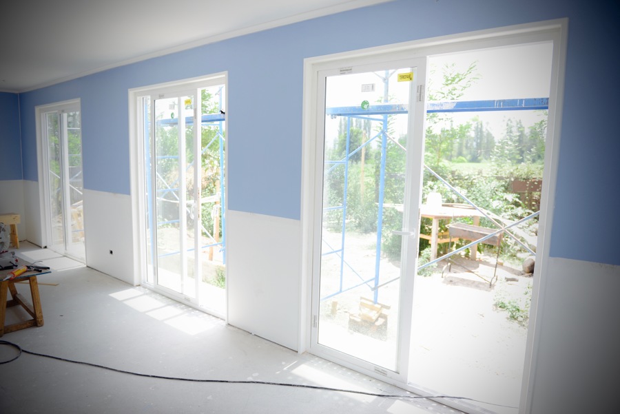 Diseño en paredes interiores, Ventanas termo panell