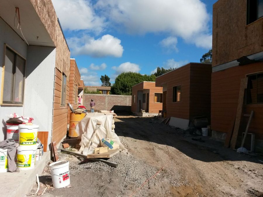 diseño y construcción de conjunto habitacional