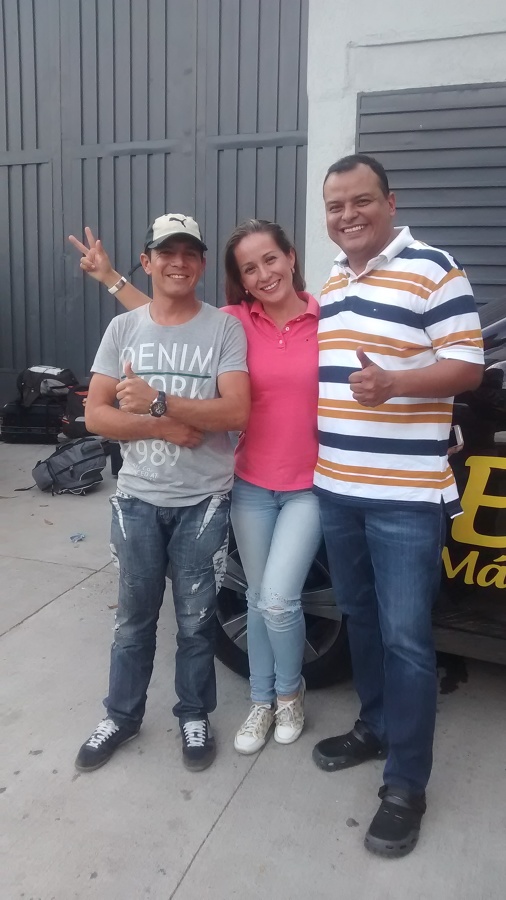 Doña izabel y su esposo.