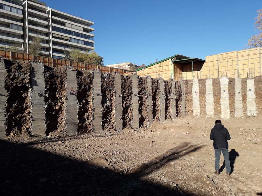 Ejecución de pilas de socalzado.