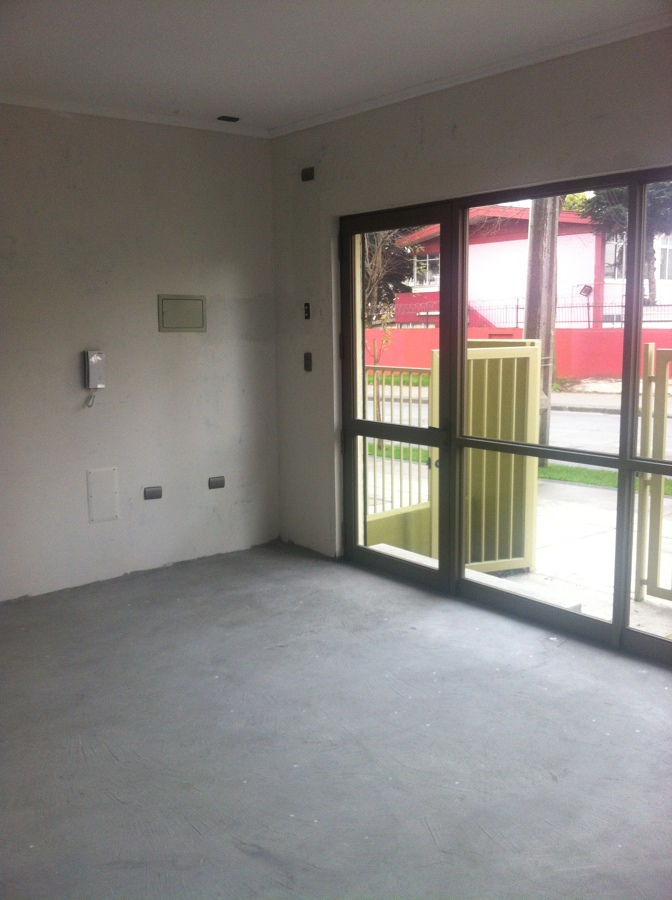 El antes de zona de corte y peinado