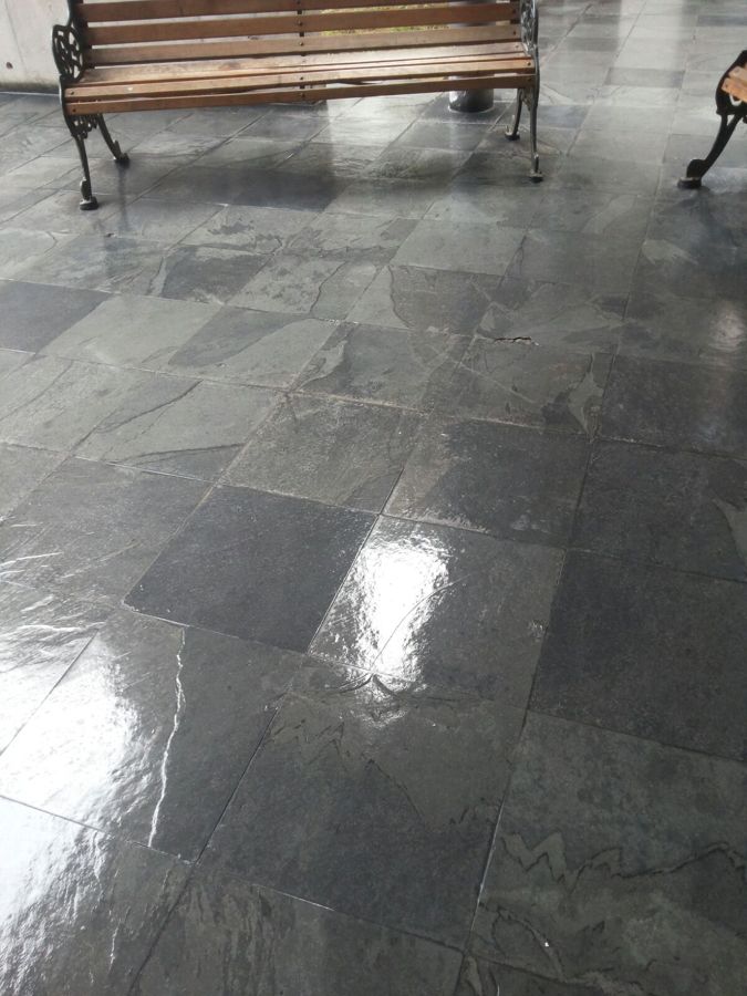 El piso recobró el brillo