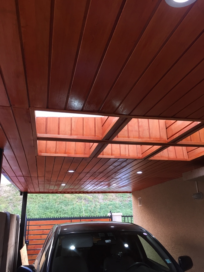 Entrada de luz del estacionamiento