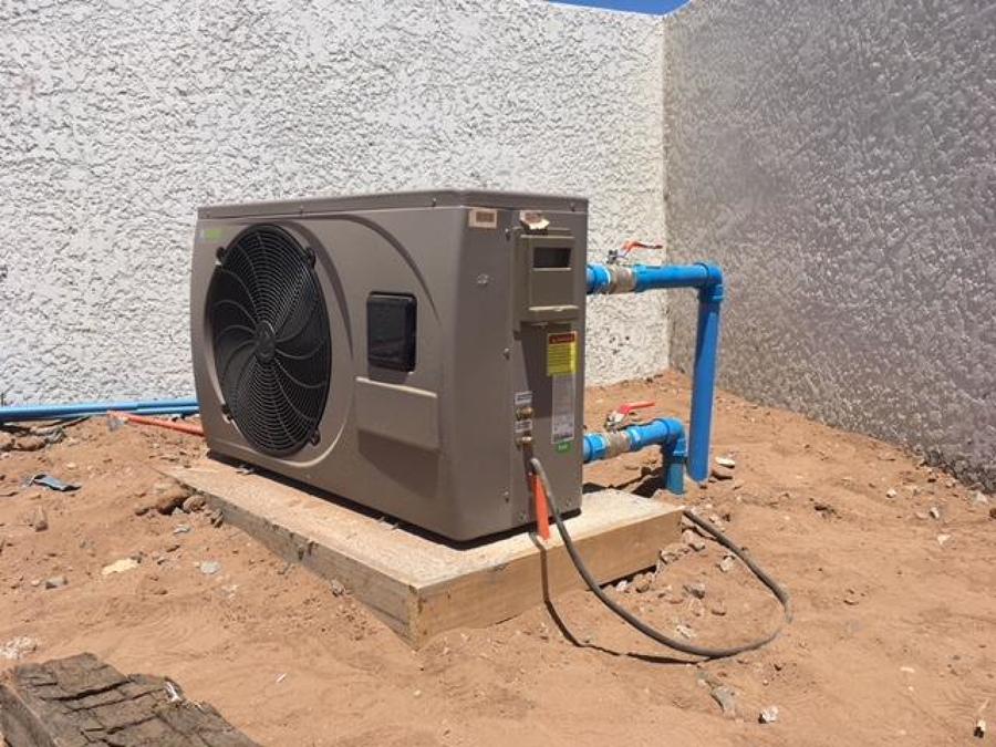 Equipo temperador de piscina