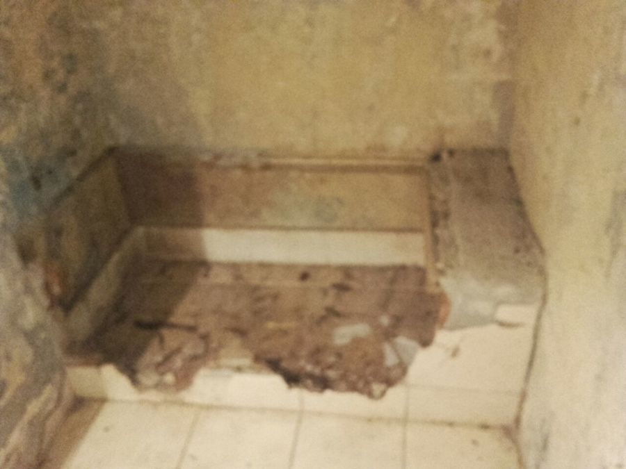 Estado inicial de la ducha