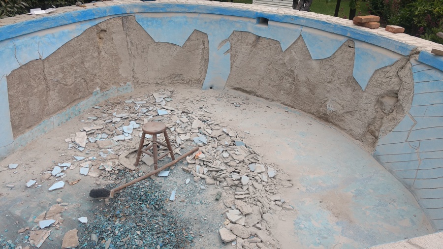 estado inicial de piscina