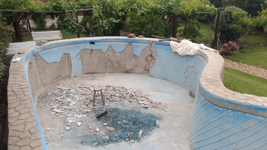 estado inicial de piscina