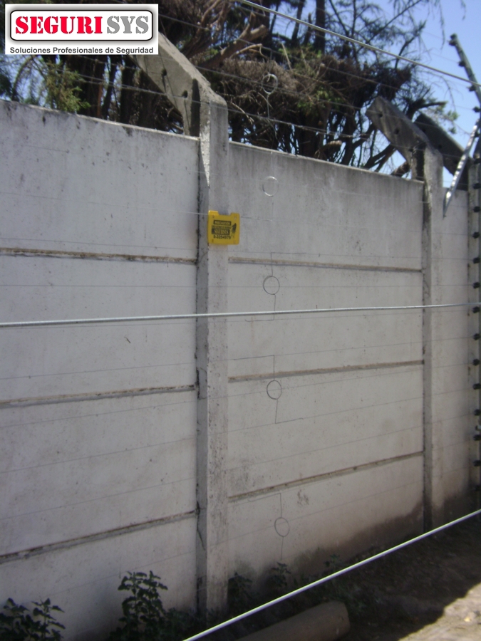 Estructura 19 líneas con sensores anti sabotaje