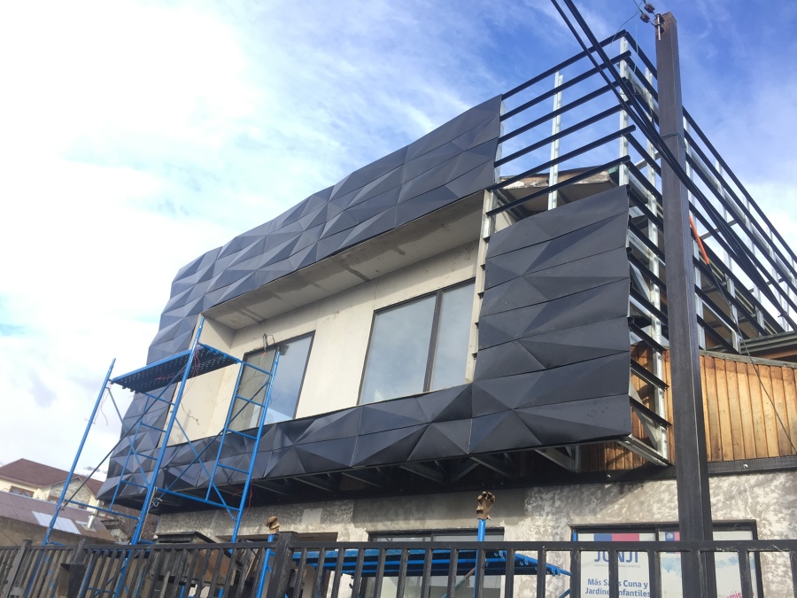 Estructura de la fachada