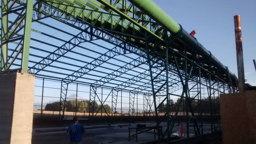 Estructura desnuda.