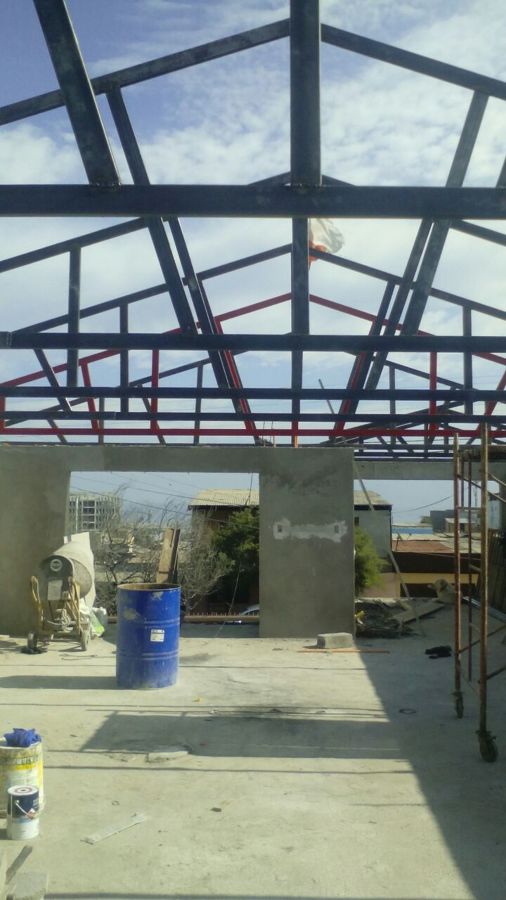 Estructura metálica cercha