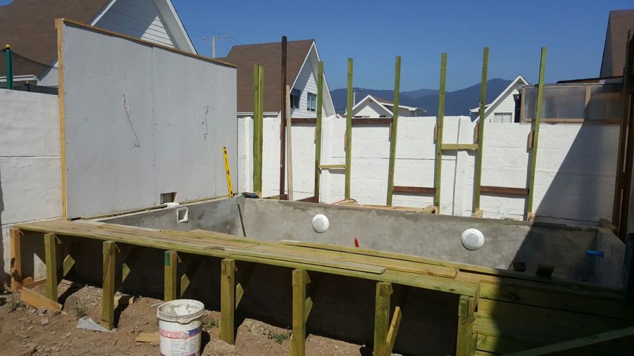 Estructura y empalizado 