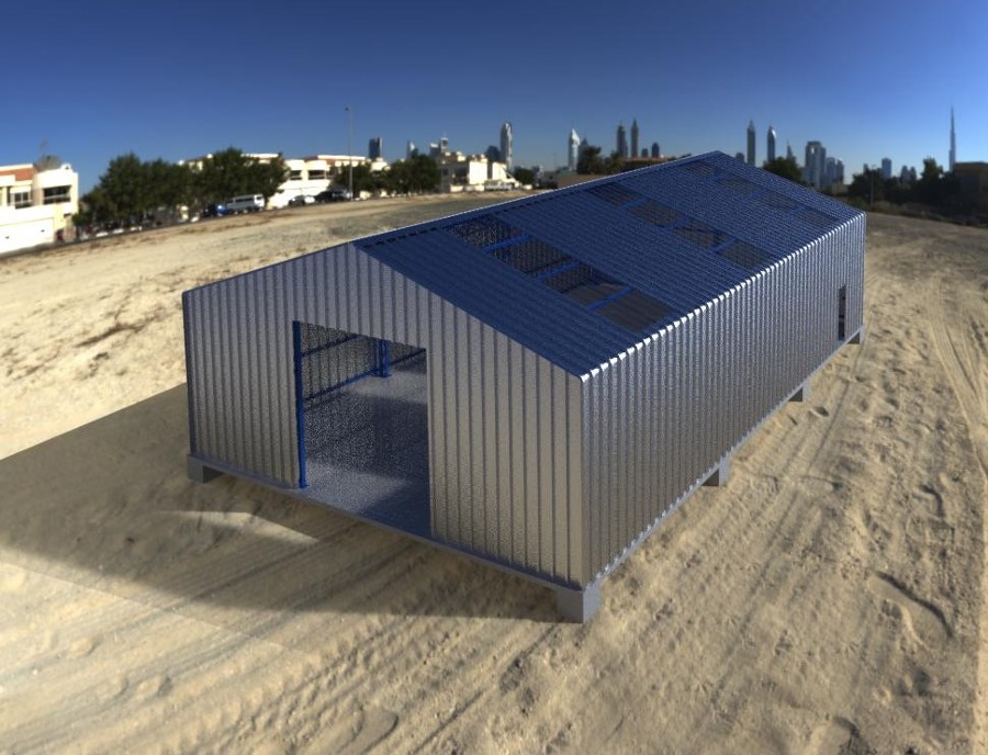 Exterior Galpón