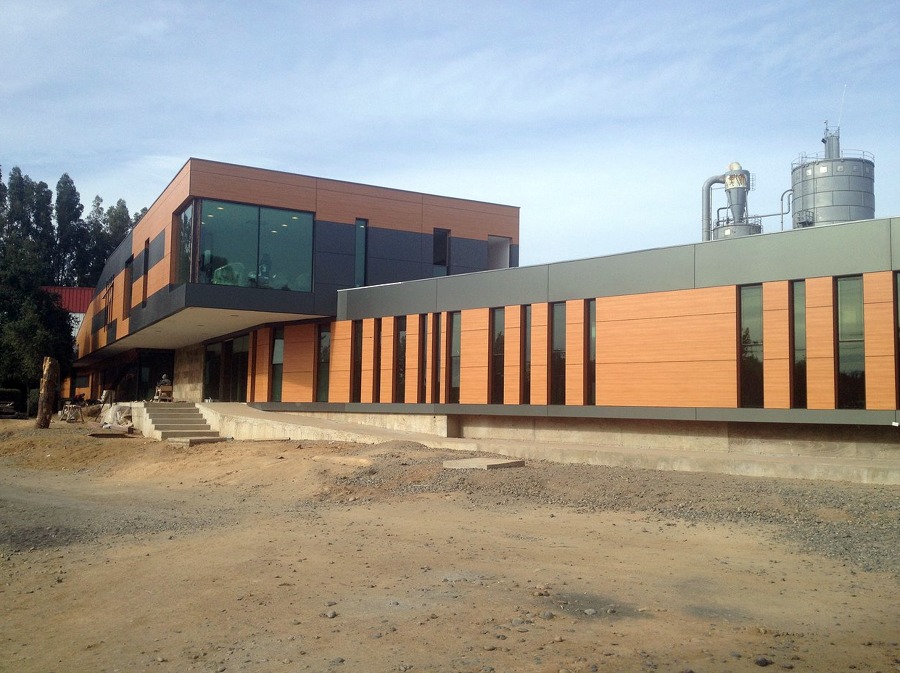 Exterior Oficinas Maderas Martín.