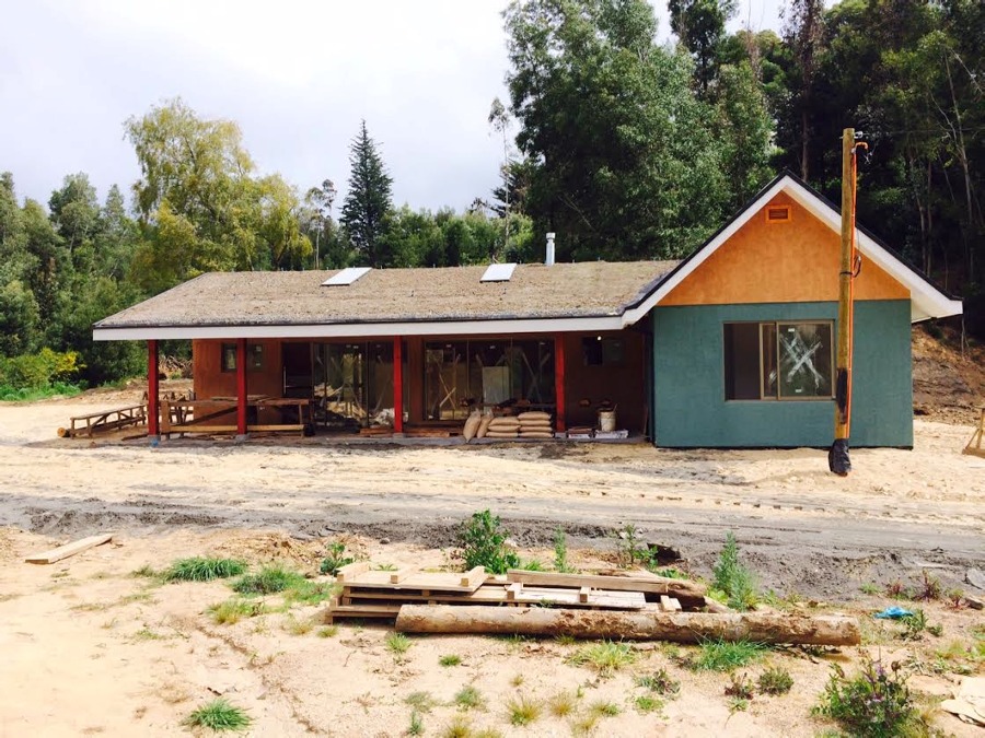 Exterior vivienda . www.arcox.cl