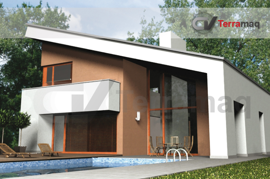 Fachada mortero monocapa de grano fino  