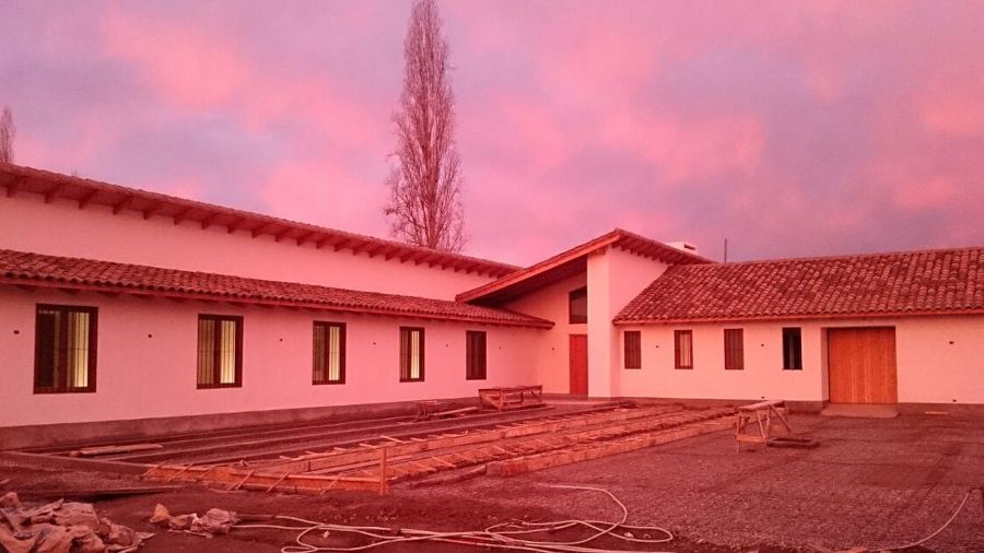 Fachada sur-poniente